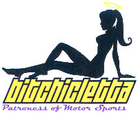 bitchicletta Patroness of Motor Sports