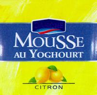 DANONE MOUSSE AU YOGHOURT CITRON