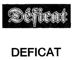 Déficat DEFICAT