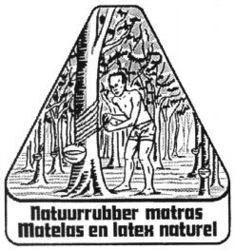 Natuurrubber matras Matelas en latex naturel