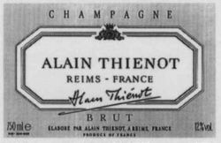 CHAMPAGNE ALAIN THIENOT REIMS - FRANCE