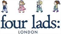 four lads: LONDON
