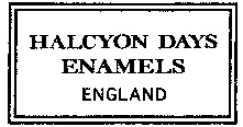 HALCYON DAYS ENAMELS ENGLAND