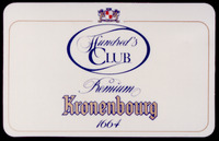 Hundred's CLUB Premium Kronenbourg 1664