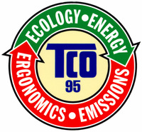 TCO 95 ECOLOGY ENERGY ERGONOMICS EMISSIONS