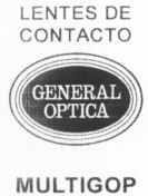 LENTES DE CONTACTO GENERAL OPTICA MULTIGOP