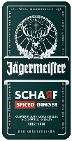 Jägermeister SCHARF SPICED GINGER SINCE 1878 DER KRÄUTERLIKÖR