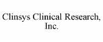 Clinsys Clinical Research, Inc.