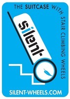 SILENT SILENT WHEELS THE SUITCASE WITH STAIR CLIMBING WHEELS