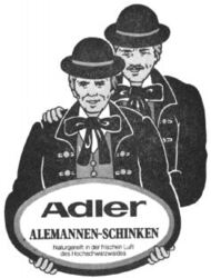 Adler ALEMANNEN-SCHINKEN