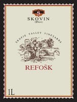 S SKOVIN Winery SKOPIE VALLEY VINEYARDS REFOŠK