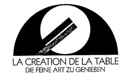 LA CRÉATION DE LA TABLE