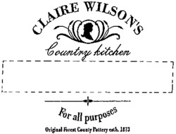 CLAIRE WILSON'S Country kitchen For all purposes