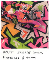 WATT ENERGY DRINK pineberry & guava