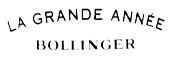 LA GRANDE ANNÉE BOLLINGER
