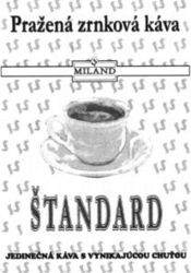 Prazená zrnková káva MILAND STANDARD