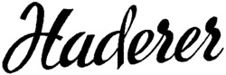 Haderer