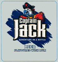 Captain Jack ADVENTURE IN A BOTTLE BEER FLAVOURED WITH RUM
