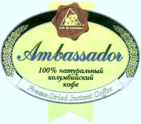 Cafe de Colombia Ambassador Freeze- Dried Instant Coffee
