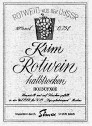 Krim Rotwein