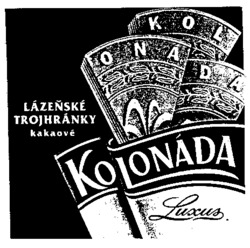 LAZENSKE TROJHRÁNKY KOLONÁDA Luxus