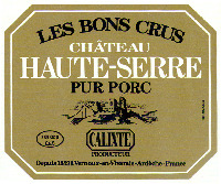 CHÂTEAU HAUTE-SERRE