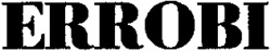 ERROBI