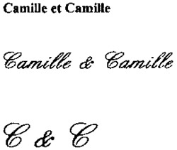 Camille & Camille C & C