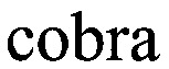 cobra