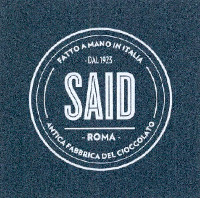 SAID ROMA dal 1923 - fatto a mano in Italia - Antica Fabbrica del Cioccolato