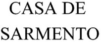 CASA DE SARMENTO