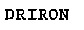 DRIRON
