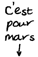 C'est pour Mars