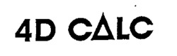 4D CALC