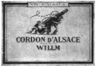 CORDON D'ALSACE WILLM