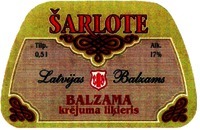 SARLOTE Latvijas Balzams BALZAMA krejuma likieris