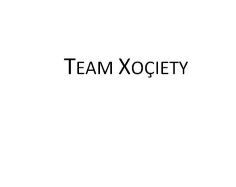 TEAM XOÇIETY