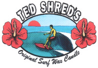 TED SHRED'S Original Surf Wax Candle