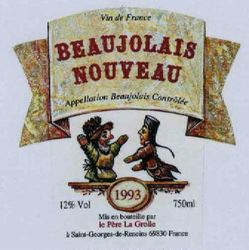 BEAUJOLAIS NOUVEAU