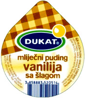 DUKAT mlijecni puding vanilija sa slagom