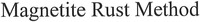 Magnetite Rust Method
