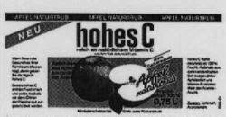 hohes C Apfel-Acerika-Saft