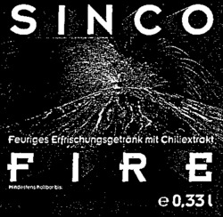 SINCO FIRE Feuriges Erfrischungsgetränk mit Chiliextrakt