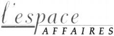 l'espace AFFAIRES