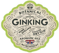 BOTANICAL The ORIGINAL GINKING A masterful blend of WINE from ENGLAND delicately infused with LONDON DRY GIN A delightful AROMATIC FIZZ for FULLNESS of REFRESHMENT