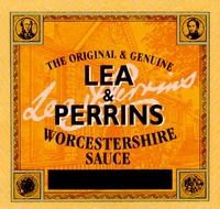 THE ORIGINAL & GENUINE LEA & PERRINS WORCESTERSHIRE SAUCE
