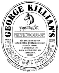 GEORGE KILLIAN'S BRASSEE PAR PELFORTH George Killian Lett