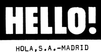 HELLO! HOLA, S.A.-MADRID