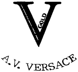 V GOLD A.V. VERSACE