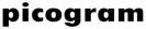 picogram